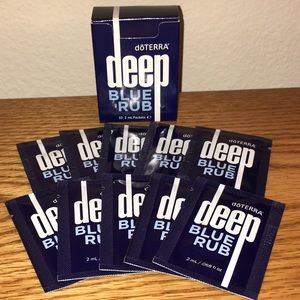New Unopened DoTerra Deep Blue 10 pack Sample Box